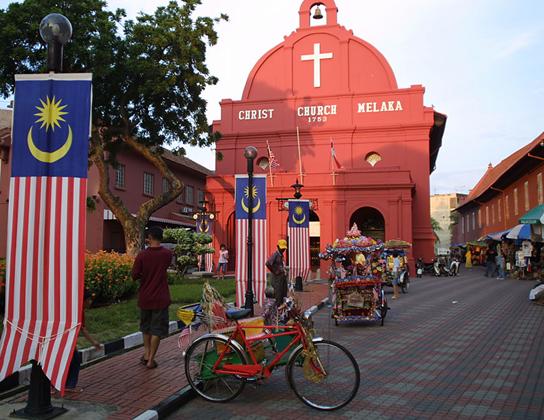 Christ Church Malacca - Melaka Tourist Attractions